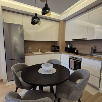 Rent of a brand-new 2-room apartment, 60 m², in the premium BW Eterna residential complex, Belgrade, Serbia