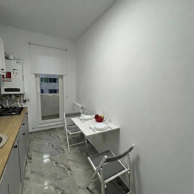 Rent of a new 1-room apartment with a balcony and parking space, Bucharest, Chiajna, Romania