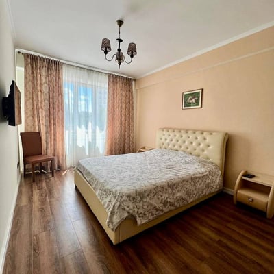 Miete einer modernen Einzimmerwohnung in einem Neubau, Stadtteil Botanica, Chișinău, Moldau