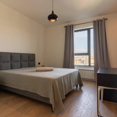 Miete einer modernen Dreizimmerwohnung, 86 m², Wohnanlage BW Simfonija, Belgrad, Serbien