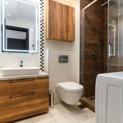 Аренда просторной трёхкомнатной квартиры в новом доме, 91 м², Врачар, Белград, Сербия