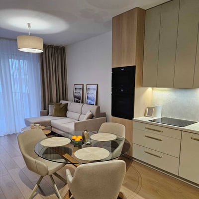 Rent of a stylish two-room apartment, 41 m², Praga-Północ district, Warsaw, Poland