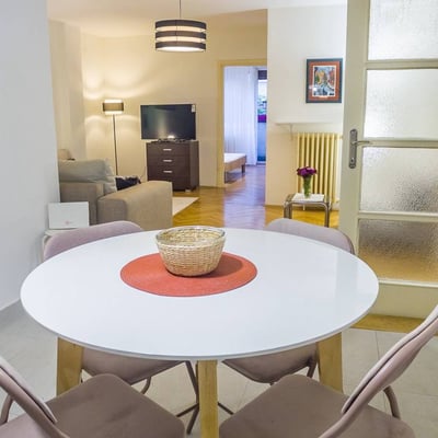 Rent of a bright two-room apartment in the city center, 53 m², Belgrade, Serbia