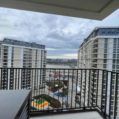 Аренда уютной квартиры-студии, 28 м², ЖК BW Metropolitan, Белград, Сербия