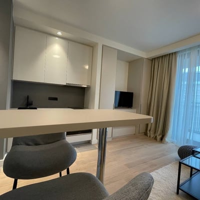 Аренда уютной квартиры-студии, 28 м², ЖК BW Metropolitan, Белград, Сербия