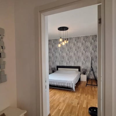 Miete einer hellen Zweizimmerwohnung, 55 m², Wohnanlage BW Parkview, Belgrad, Serbien