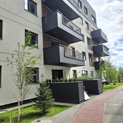 Rent of a new two-room apartment in an elite building, 53 m², Pipera, Bucharest, Romania