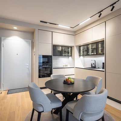 Rent of a two-room apartment in the premium BW Lumia residential complex, 58 m², Belgrade, Serbia