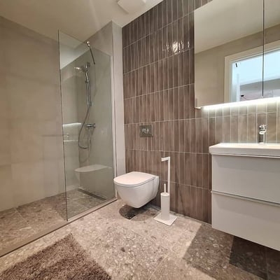 Miete einer absolut neuen, stilvollen Dreizimmerwohnung im Premium-Wohnkomplex BW Sole, 79 m², Belgrad, Serbien