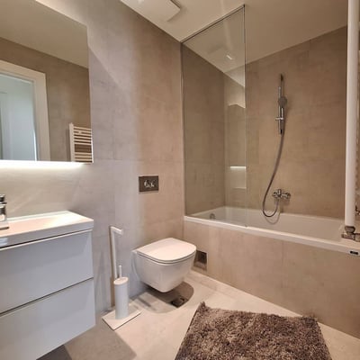 Miete einer absolut neuen, stilvollen Dreizimmerwohnung im Premium-Wohnkomplex BW Sole, 79 m², Belgrad, Serbien