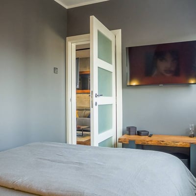 Аренда современной двухкомнатной квартиры рядом с парком Ташмайдан, 43 м², Белград, Сербия