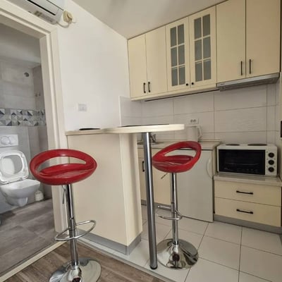 Alquiler de apartamento tipo estudio cerca del centro de la ciudad, 21 m², Belgrado, Serbia