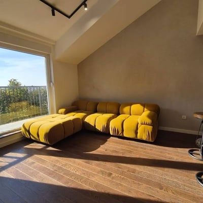 Rent of a new three-room apartment, 76 m², Vračar, Belgrade, Serbia