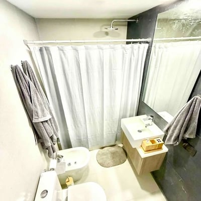 Miete einer geräumigen, modernen Zweizimmerwohnung, 60 m², Palermo Hollywood, Buenos Aires, Argentinien