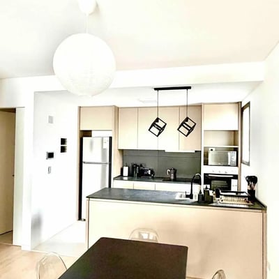 Miete einer geräumigen, modernen Zweizimmerwohnung, 60 m², Palermo Hollywood, Buenos Aires, Argentinien