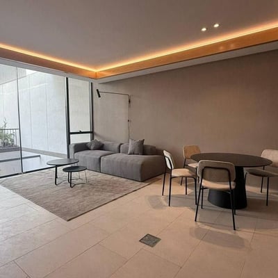 Miete einer geräumigen, modernen Zweizimmerwohnung, 60 m², Palermo Hollywood, Buenos Aires, Argentinien