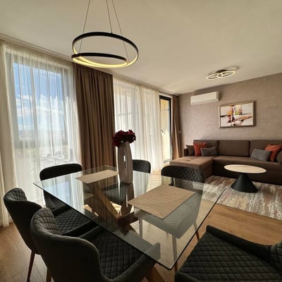 Rent of a bright two-room apartment in the city center, 60 m², Varna, Bulgaria