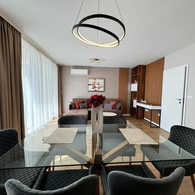 Rent of a bright two-room apartment in the city center, 60 m², Varna, Bulgaria