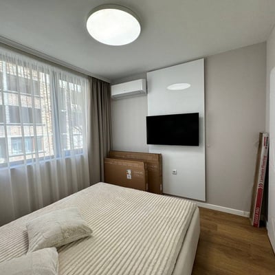 Rent of a bright two-room apartment in the city center, 60 m², Varna, Bulgaria