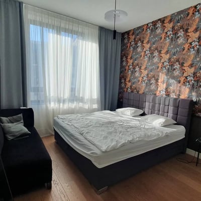 Аренда светлой трёхкомнатной квартиры в ЖК премиум-класса BW Quartet 2, 83 м², Белград, Сербия