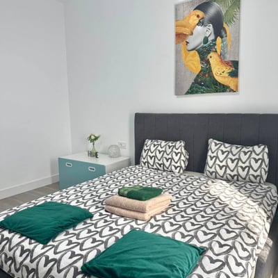 Rent of a modern two-room apartment, Sector 6, near the city center, Bucharest, Romania