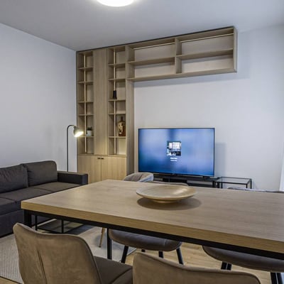 Rent of a cozy 2-room apartment opposite Kalemegdan Fortress, 50 m², Belgrade, Serbia