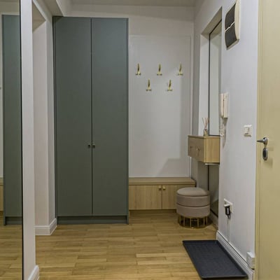 Аренда уютной двухкомнатной квартиры напротив крепости Калемегдан, 50 м², Белград, Сербия