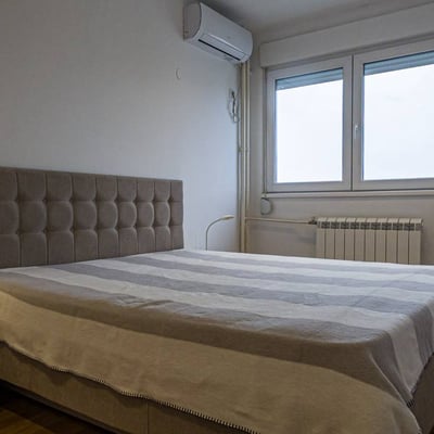 Аренда двухкомнатной квартиры рядом с рынком, 42 м², Врачар, Белград, Сербия