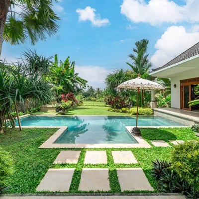 Rent of a spacious family villa with a pool, Penestanan, Ubud, Bali