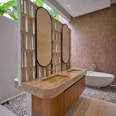 Rent of a new modern luxury villa with a pool, MAS Ubud, Bali, Indonesia