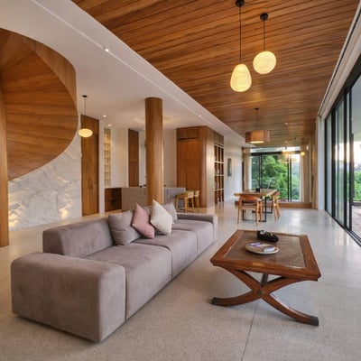 Rent of a new modern luxury villa with a pool, MAS Ubud, Bali, Indonesia