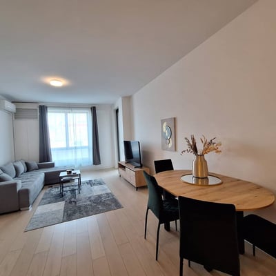 Location d’un appartement premium de deux pièces, 55 m², Belgrade, Belgrade Waterfront, Serbie