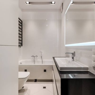 Rent of a stylish three-room apartment, 60 m², Warsaw, Saska Kępa, Poland