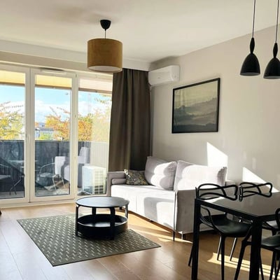 Rent of a stylish three-room apartment, 57 m², Warsaw, Ursus, Poland