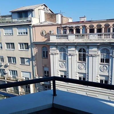 Rent of a bright two-level three-room apartment, 73 m², Belgrade, Serbia