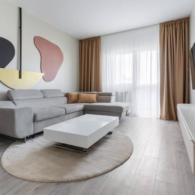 Rent of a modern two-room apartment, 60 m², Bucharest, Sector 4, Romania