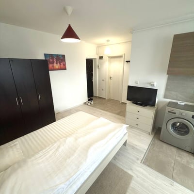 Rent of a furnished studio apartment, Bucharest, Sector 6, Chiajna, Romania