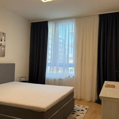 Аренда современной трехкомнатной квартиры в ЖК премиум класса, 72 м², Белград, Belgrade Waterfront, Сербия