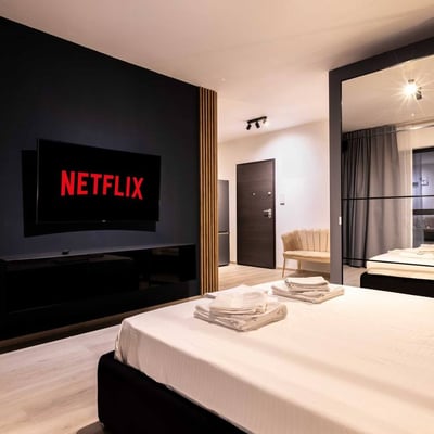 Rent of a modern one-room apartment, 38 m², Bucharest, Sector 6, Romania