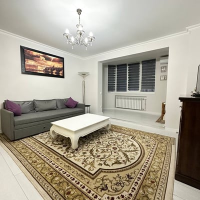 Rent of a furnished two-room apartment, 54 m², Chișinău, Botanica, Moldova