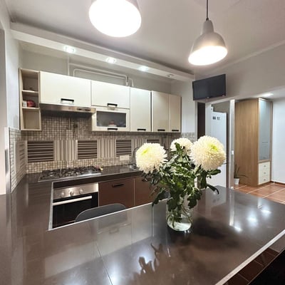 Rent of a furnished two-room apartment, 54 m², Chișinău, Botanica, Moldova