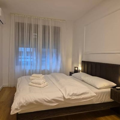 Rent of a spacious three-room apartment in a new building, 90 m², Belgrade, Voždovac, Serbia