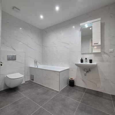 Rent of a spacious three-room apartment in a new building, 90 m², Belgrade, Voždovac, Serbia