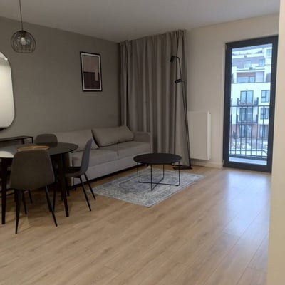Rent of a modern studio apartment, 28 m², Kraków, Zabłocie, Poland
