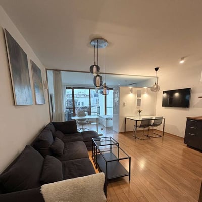 Location d’un appartement confortable de deux pièces, 44 m², Cracovie, Grzegórzki, Pologne