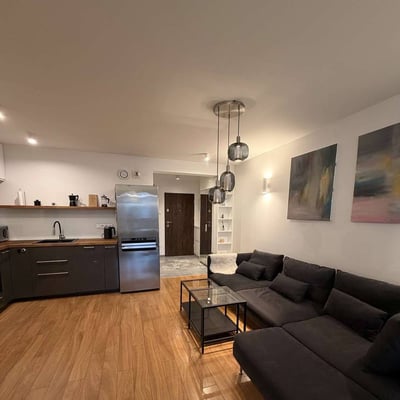 Location d’un appartement confortable de deux pièces, 44 m², Cracovie, Grzegórzki, Pologne