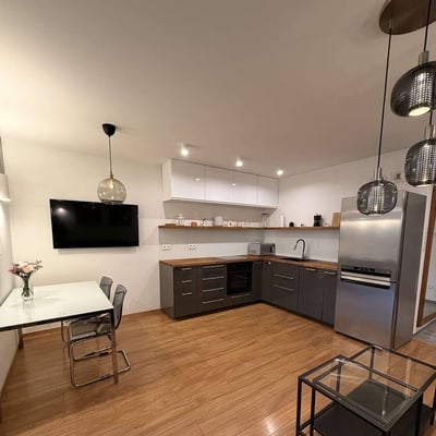 Location d’un appartement confortable de deux pièces, 44 m², Cracovie, Grzegórzki, Pologne