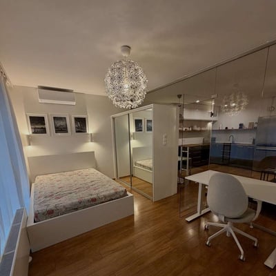 Location d’un appartement confortable de deux pièces, 44 m², Cracovie, Grzegórzki, Pologne