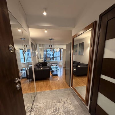 Location d’un appartement confortable de deux pièces, 44 m², Cracovie, Grzegórzki, Pologne