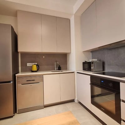 Rent of a two-room apartment in a premium residential complex, 56 m², Belgrade, Belgrade Waterfront, Serbia